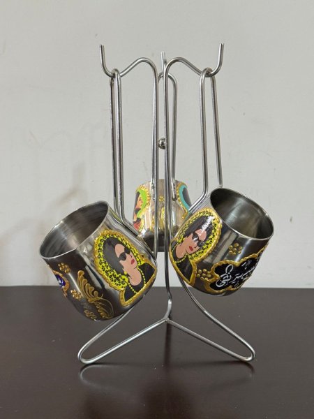 طقم غلايات ام كلثوم